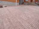 придомовая площадка - укладка тротуарной плитки классика рязань