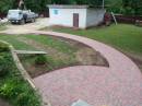 площадка и садовая дорожка тротуарная плитка классика рязань